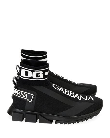 dolce gabbana sock shoes|dolce and gabbana formal shoe.